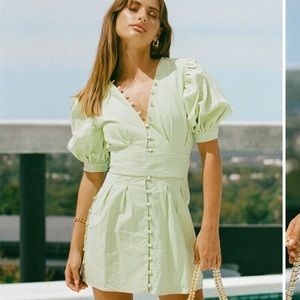 Sabo Kori Dress Green XS